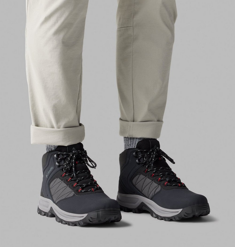 Men's Waterproof Leather Mesh Hiking Shoes