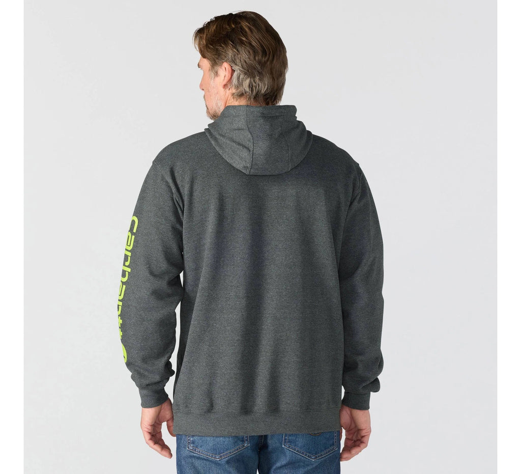 Men's Fleece Pullover Hoodie - Heather Gray