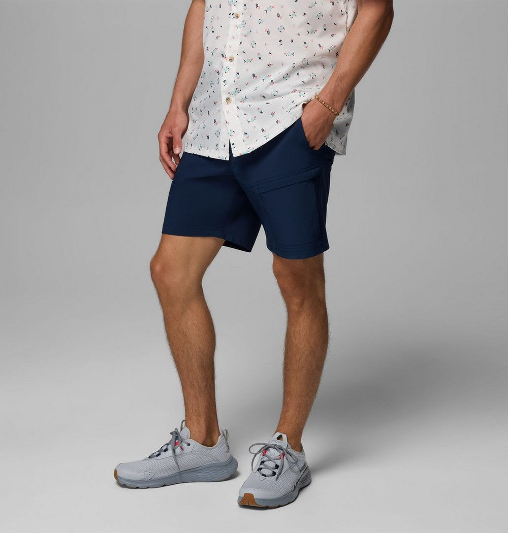 Men's Stretch Fishing Shorts - Tan