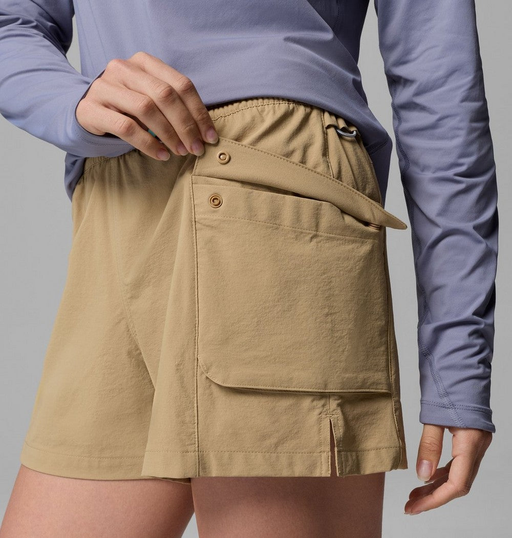 Women's Stretch Fishing Shorts - Green