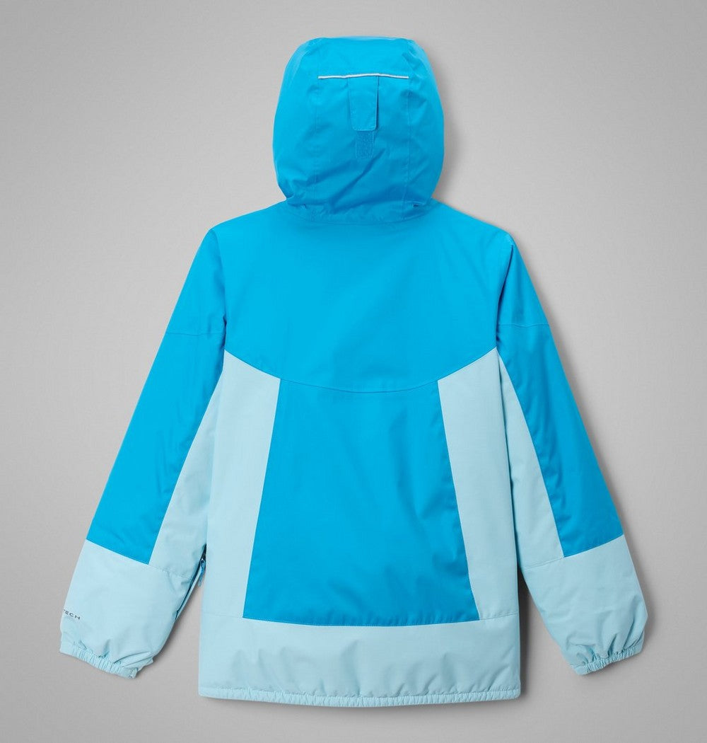 Girls' Waterproof Insulated Ski Jacket - Pink Red