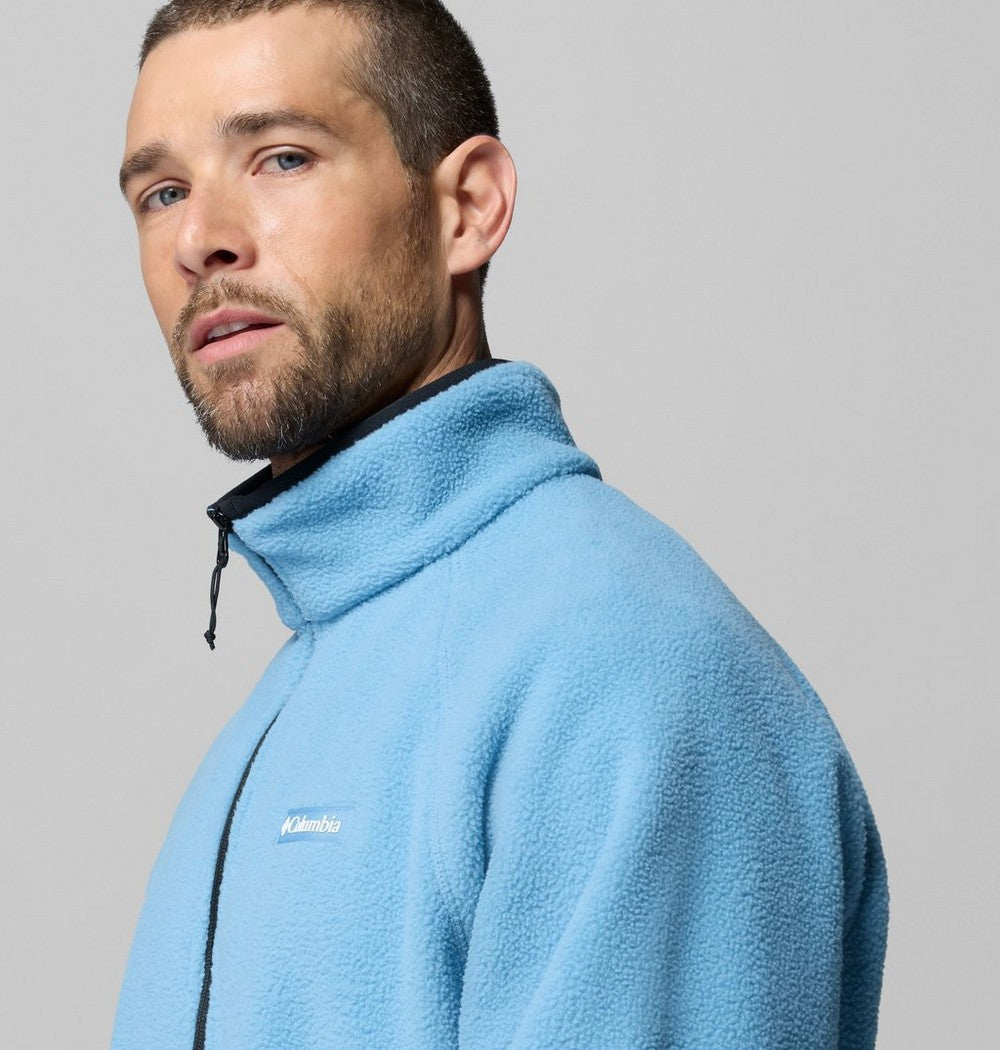 Men's Fleece Half-Zip Pullover - Dark Grey