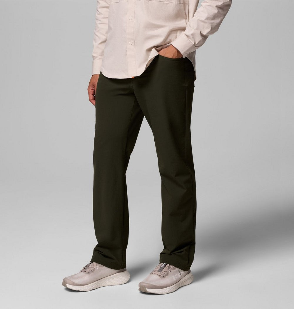Men's Stretch Five-Pocket Pants - Green