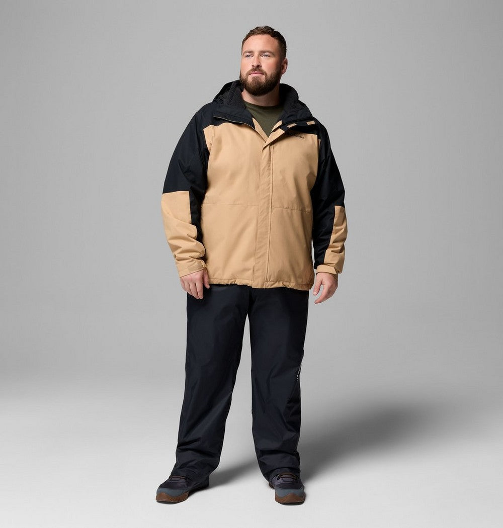 Men's Big 3-In-1 Waterproof Jacket - Green