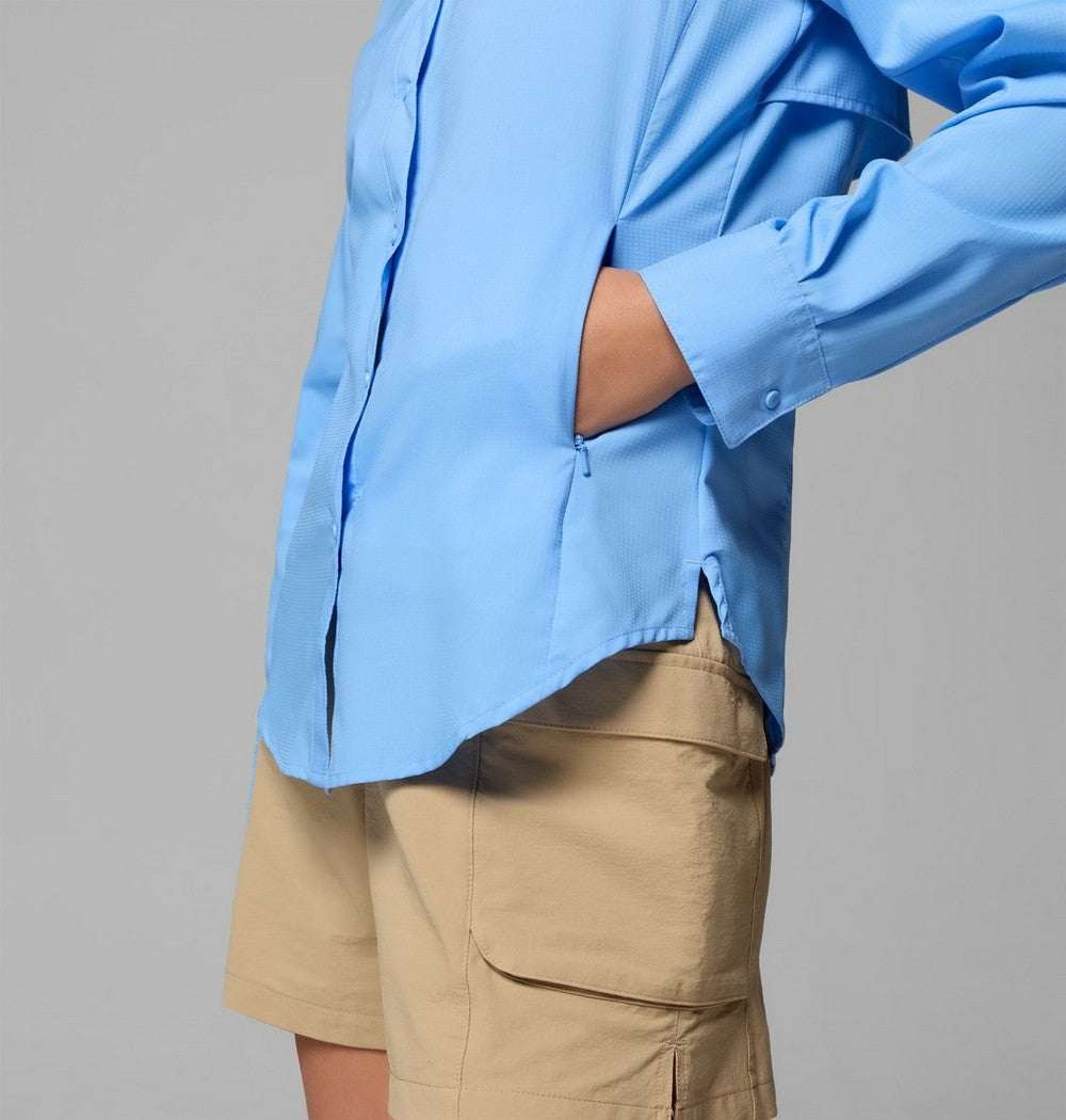 Women's Long Sleeve Fishing Shirt - Stone