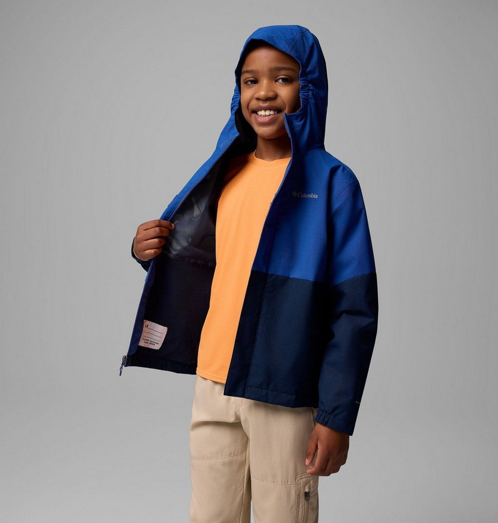 Boys' Waterproof Rain Jacket - Blue