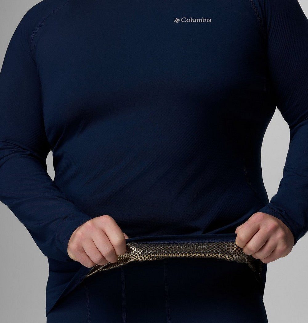 Men's Thermal Knit Base Layer Crew - Navy