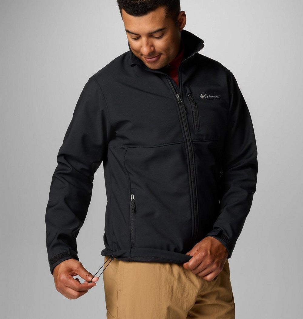 Men's Water-Resistant Softshell Jacket - Spice
