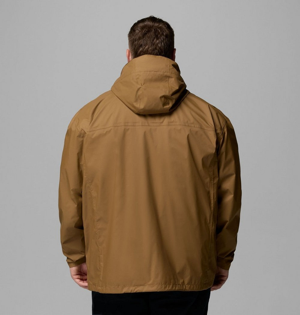 Men's Big Seam-Sealed Rain Jacket - Blue