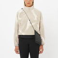 Women's Cropped Half-Zip Fleece Pullover