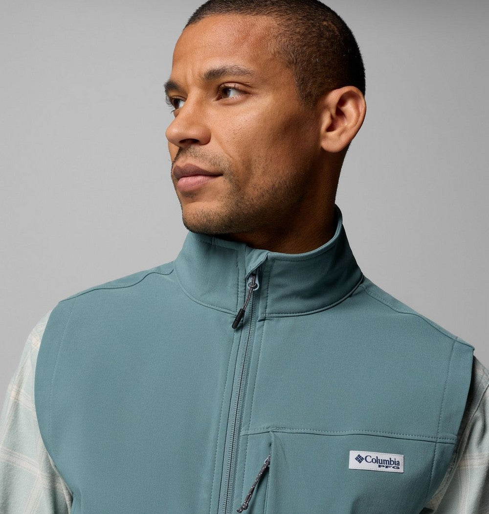 Men's Water-Repellent Stretch Vest - Gray
