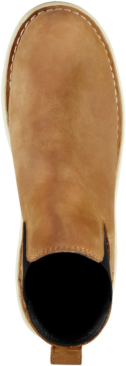 Waterproof Nubuck Chelsea Boots - Roasted Pecan