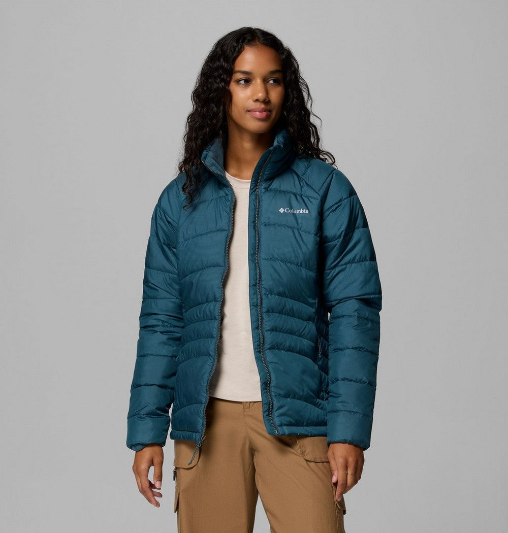 Women's Water-Resistant Insulated Jacket - Brown