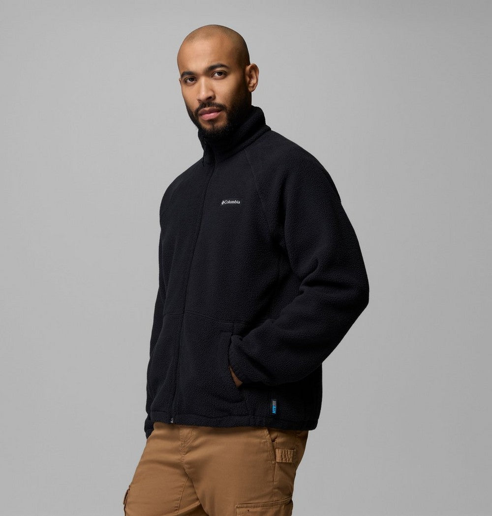 Men's Full-Zip Fleece Jacket - Sage