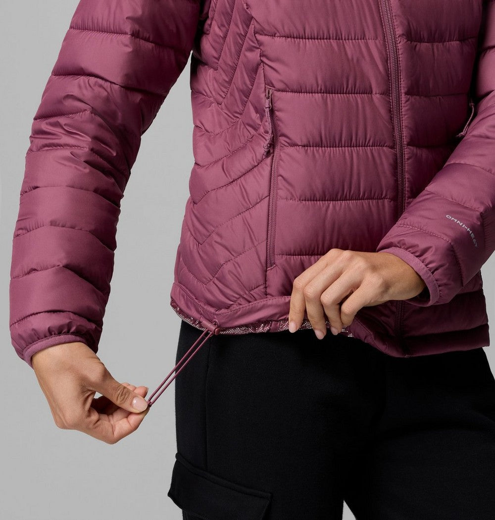 Women's Hooded Puffer Jacket - Navy
