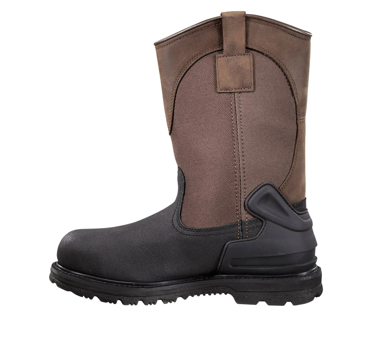 Men's 11-Inch Insulated Steel Toe Pull-On Boot - Brown