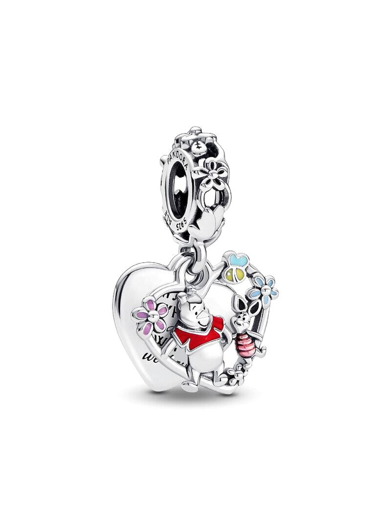 Five-Piece Bear Character Charm Set