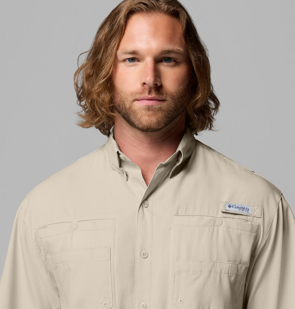 Men's Short-Sleeve Fishing Shirt - Blue