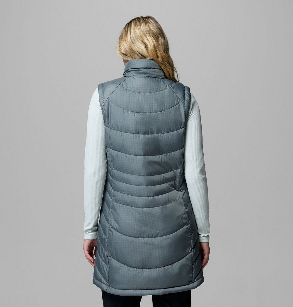 Women's Long Insulated Vest - Sage