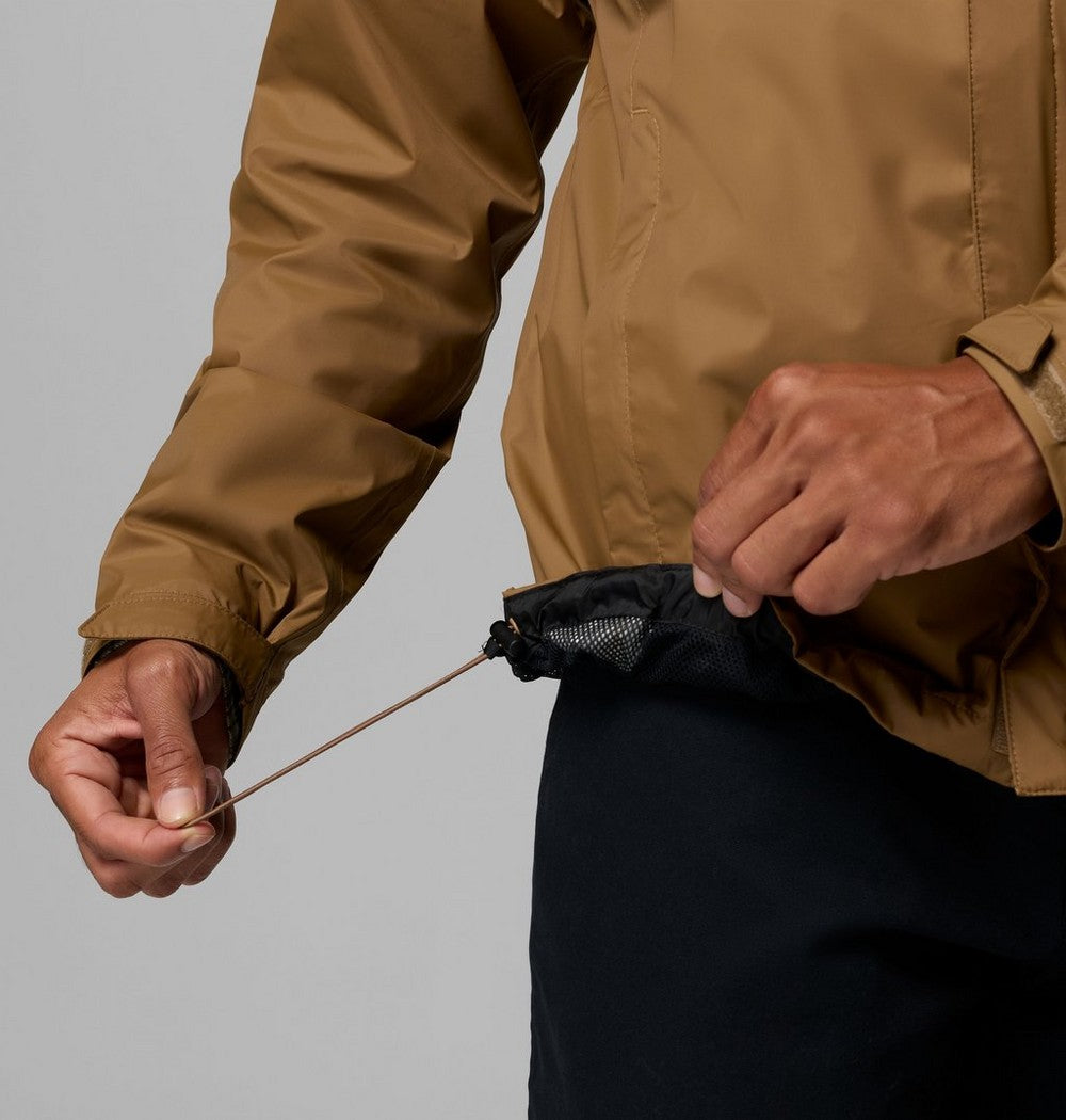 Men's Packable Rain Jacket - Blue
