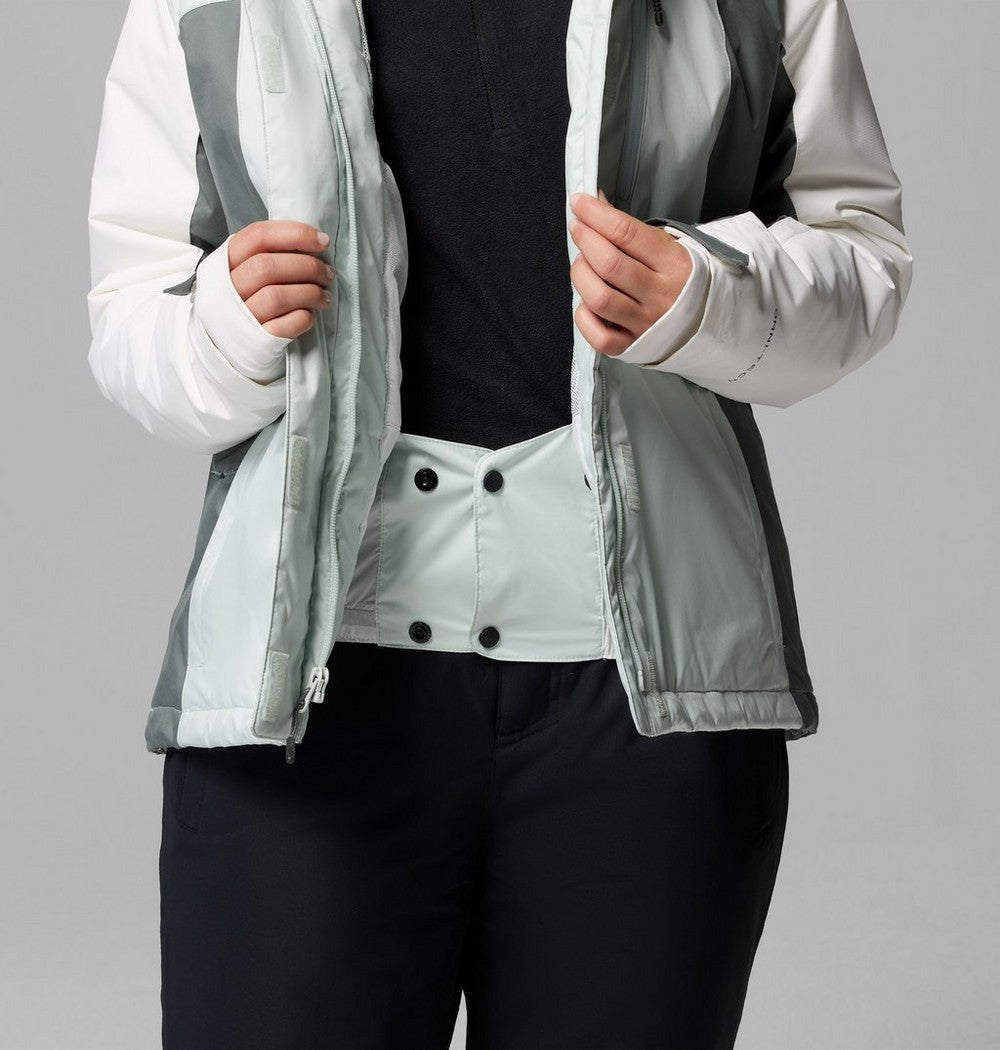 Women's Insulated Ski Jacket - Blue