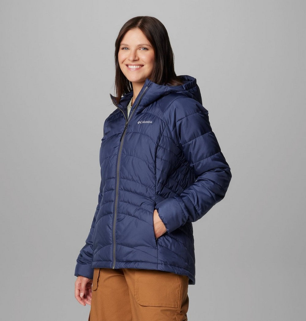 Women's Insulated Hooded Jacket - Wine