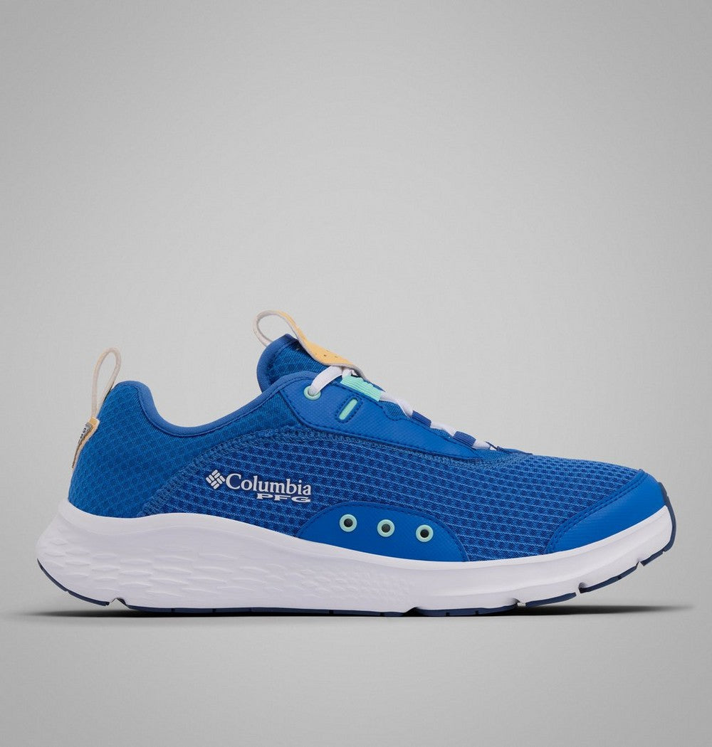 Men's Fishing Deck Shoe - Blue Red