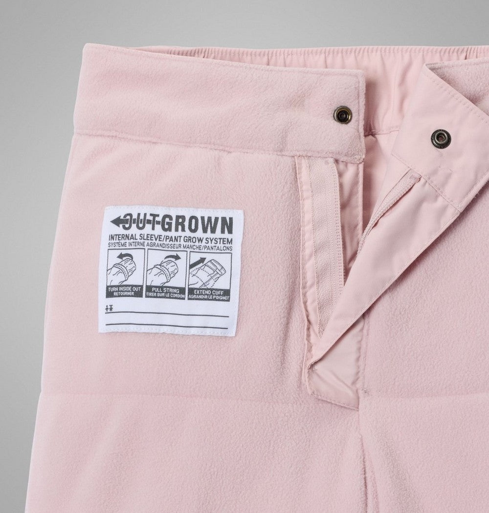 Girls' Waterproof Insulated Snow Pants - White