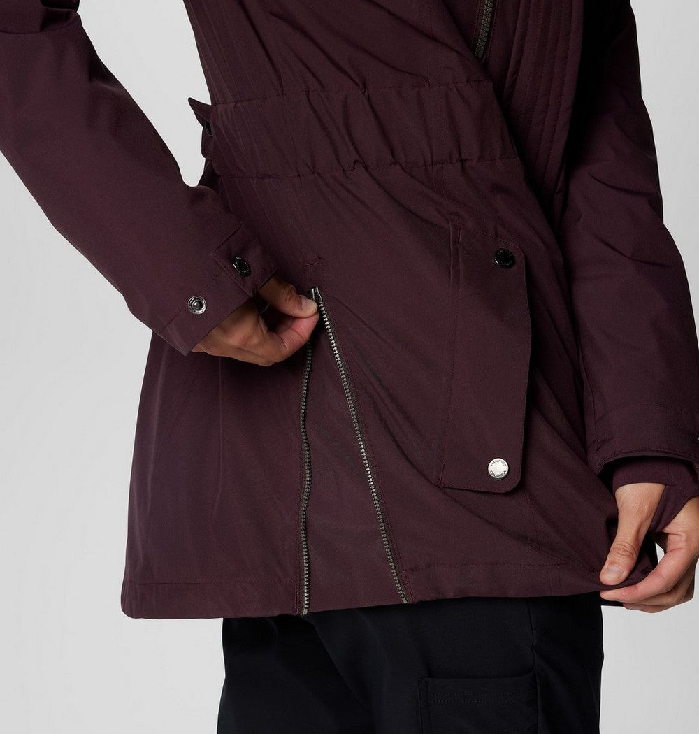 Women's 3-In-1 Hooded Jacket - Camel