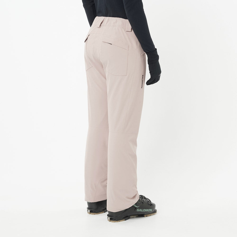 Women's Insulated Ski Pants - Silver