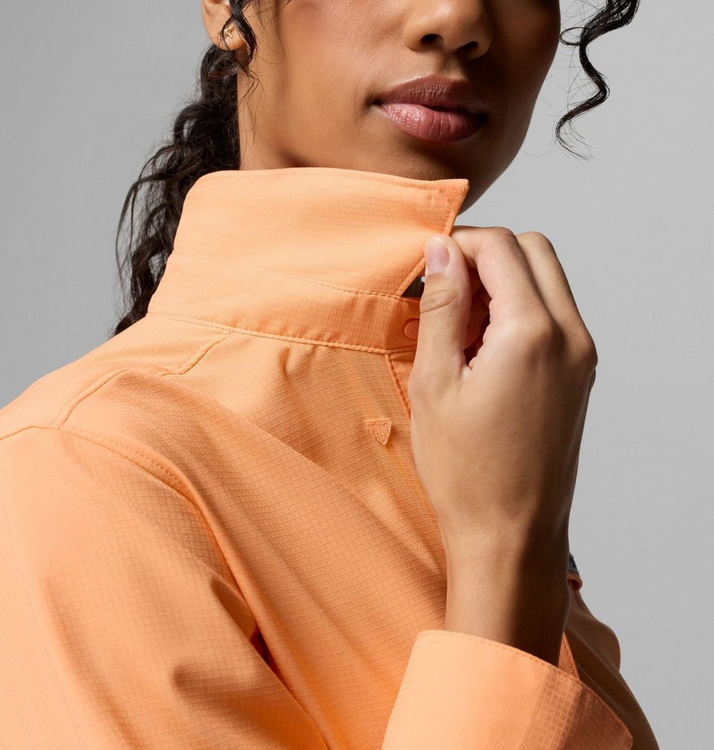 Women's Long Sleeve Fishing Shirt - Stone