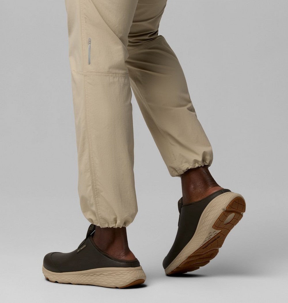 Men's Rubber Slide Sandals - Brown Tan