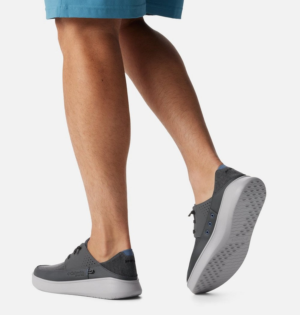 Men's Wide Relaxed Boat Shoe - Gray