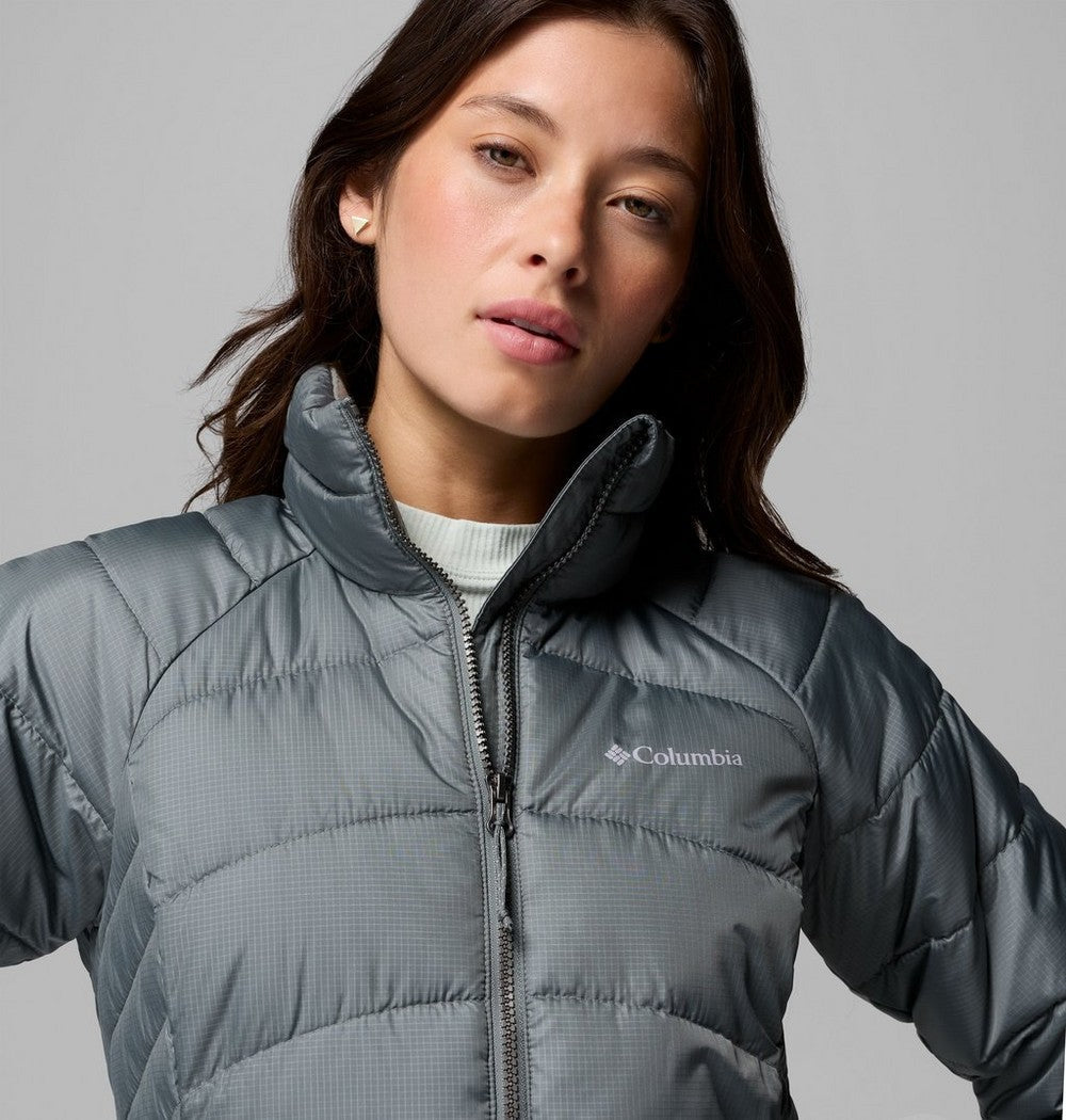 Women's Water-Resistant Insulated Jacket - Brown