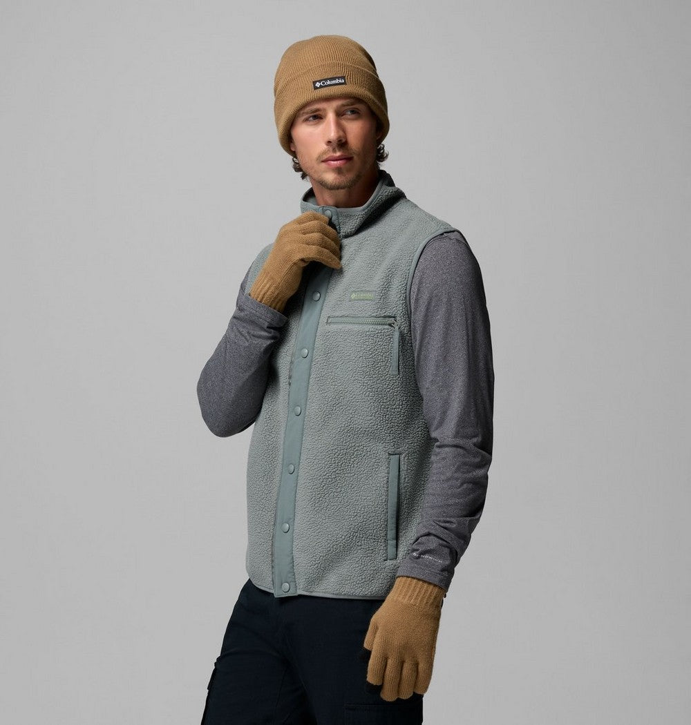 Knit Beanie and Touchscreen Glove Set - Black