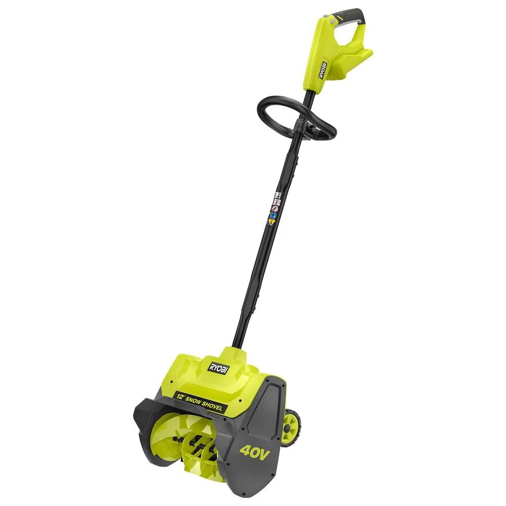 40V 12-Inch Wheeled Cordless Snow Shovel Kit