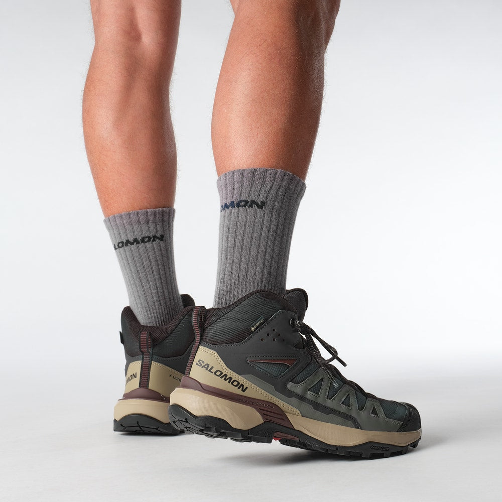 Men's Waterproof Mid Hiking Boots - Tan