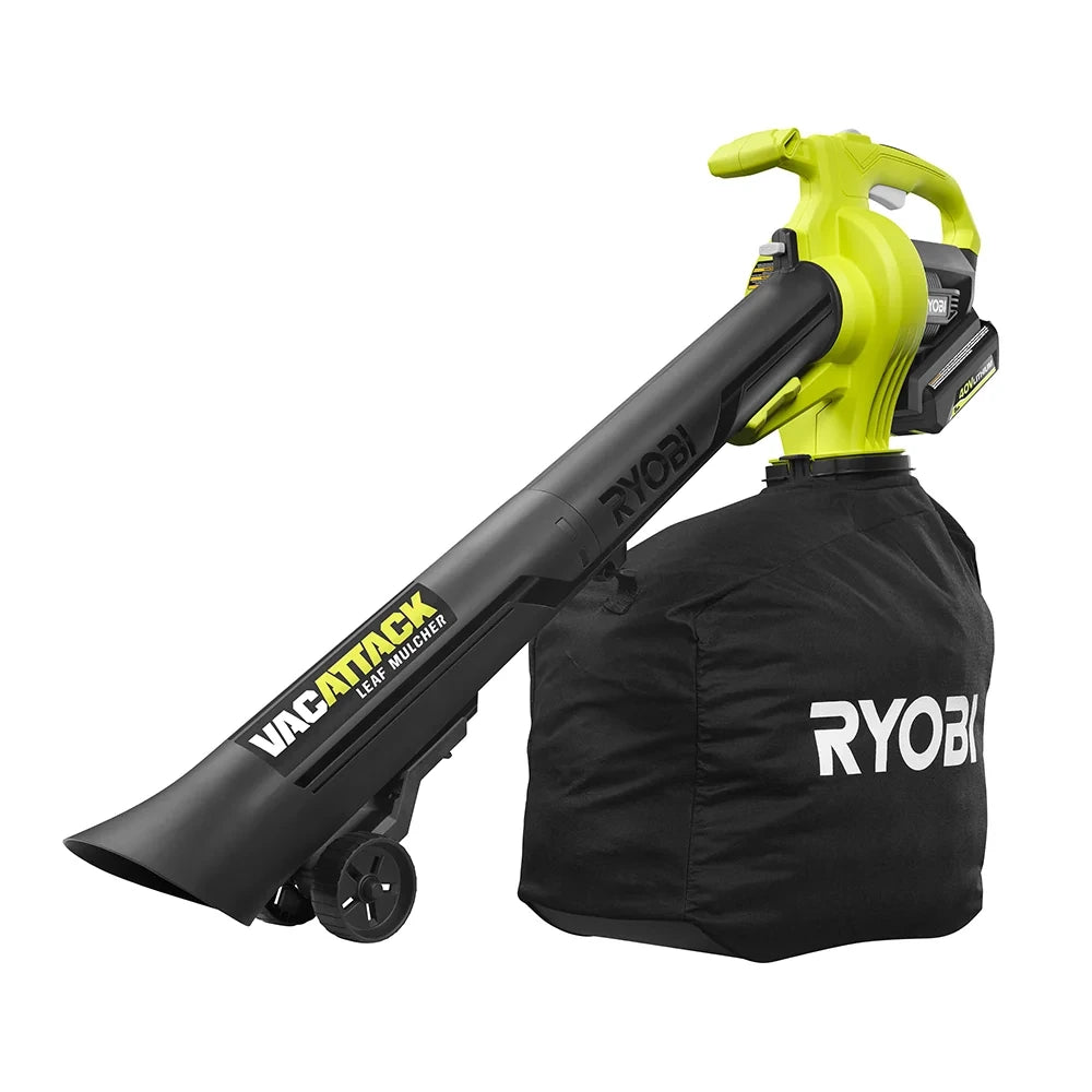 40V Cordless Leaf Vacuum & Mulcher Kit