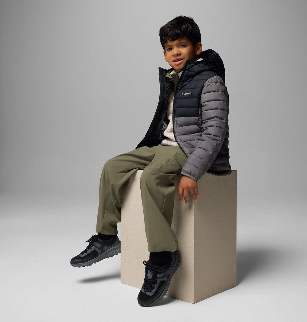 Boys' Hooded Insulated Puffer Jacket - Orange