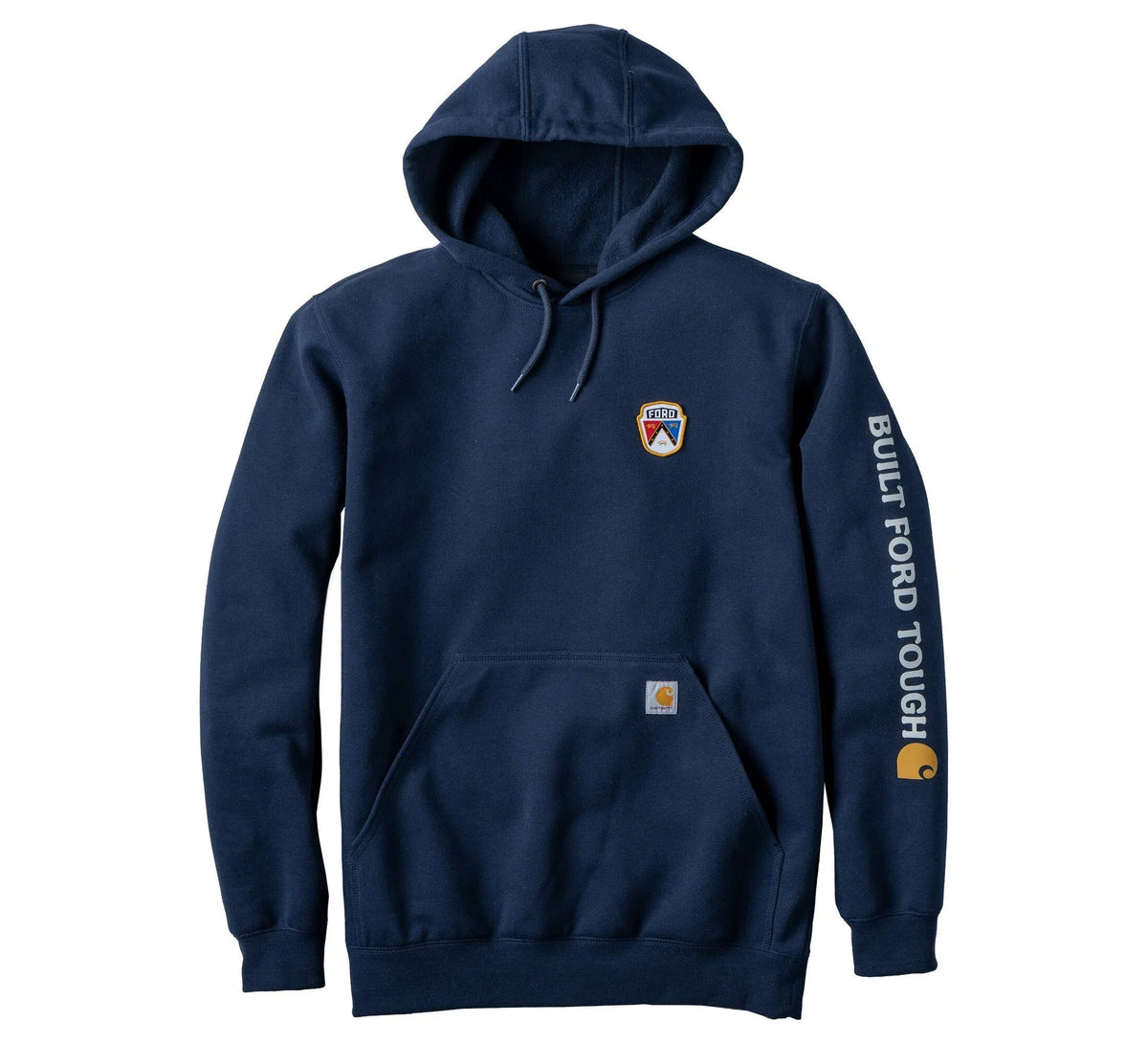 Men's Graphic Pullover Hoodie - Navy