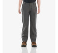 Boys' Stretch Canvas Boot-Cut Utility Pants - Gray