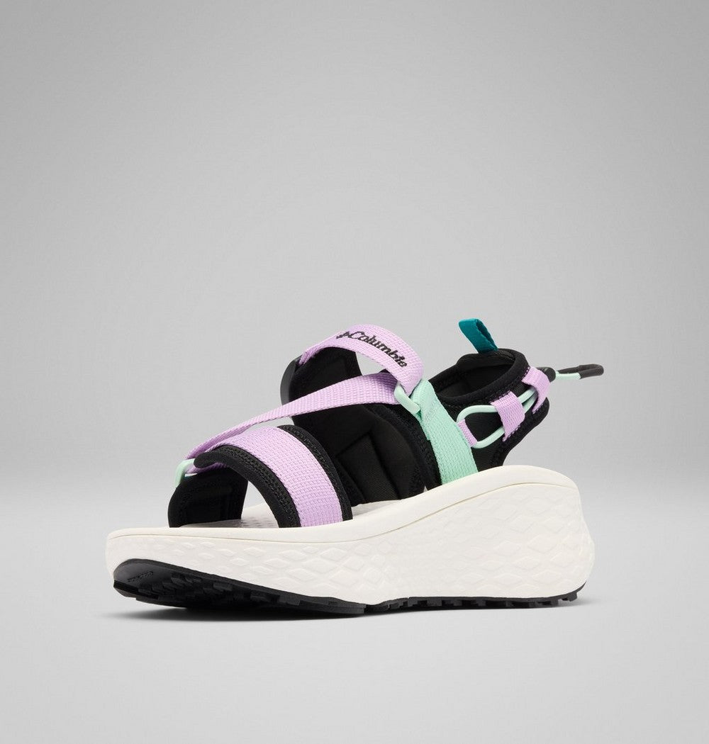 Women's Trail Strap Sandal - White Black