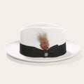 Temple Fedora-White
