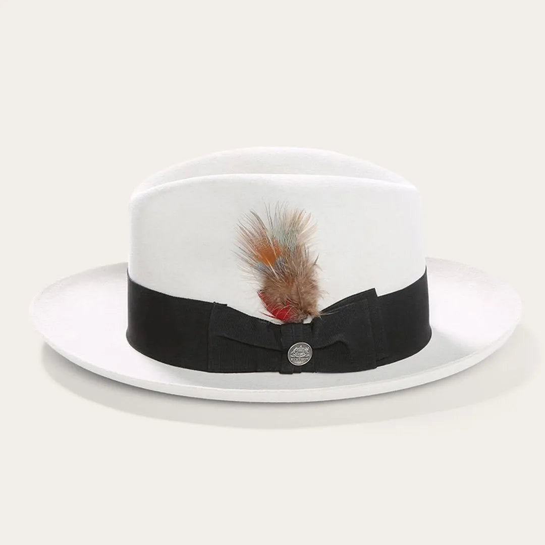 Temple Fedora-White