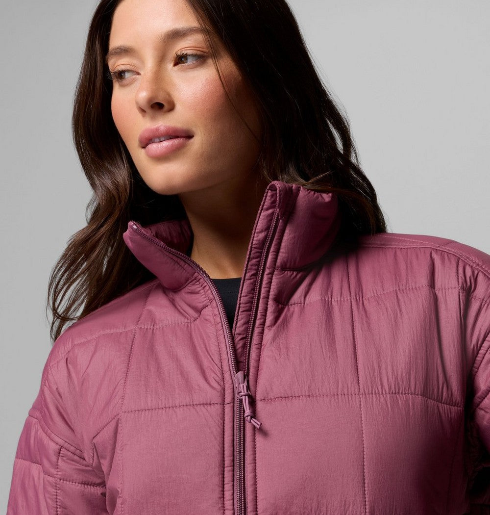 Women's Packable Quilted Jacket - Mauve