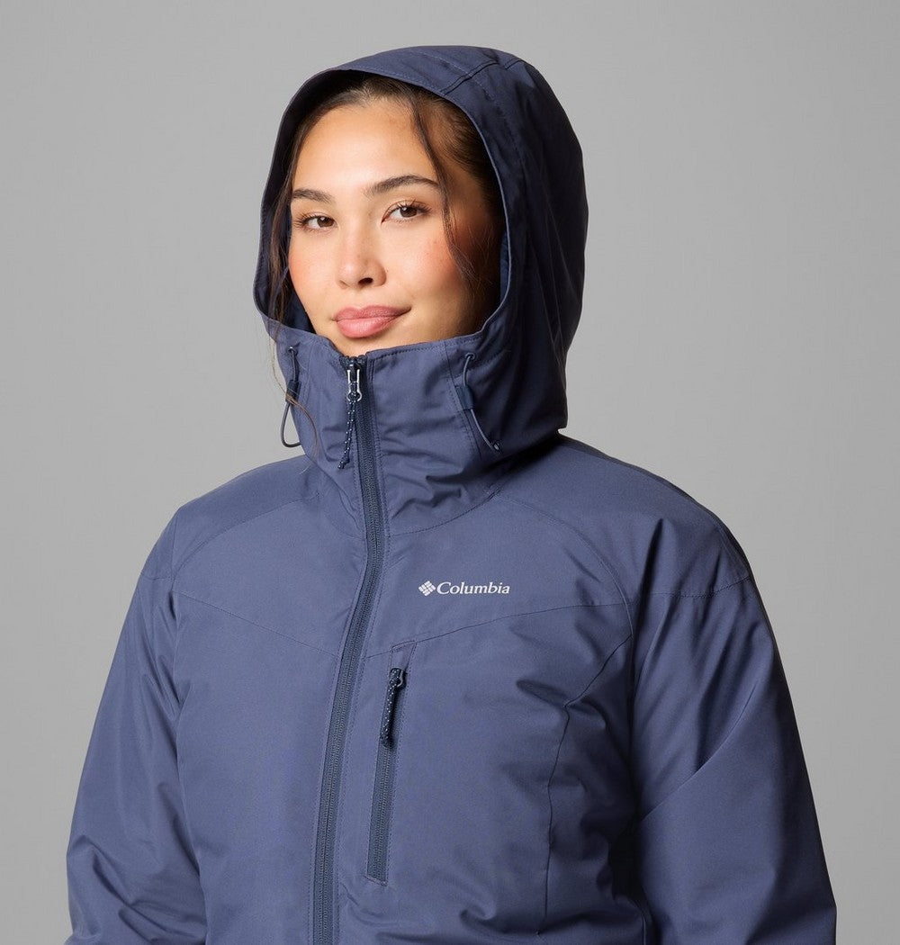 Women's 3-In-1 Waterproof Jacket - Brown