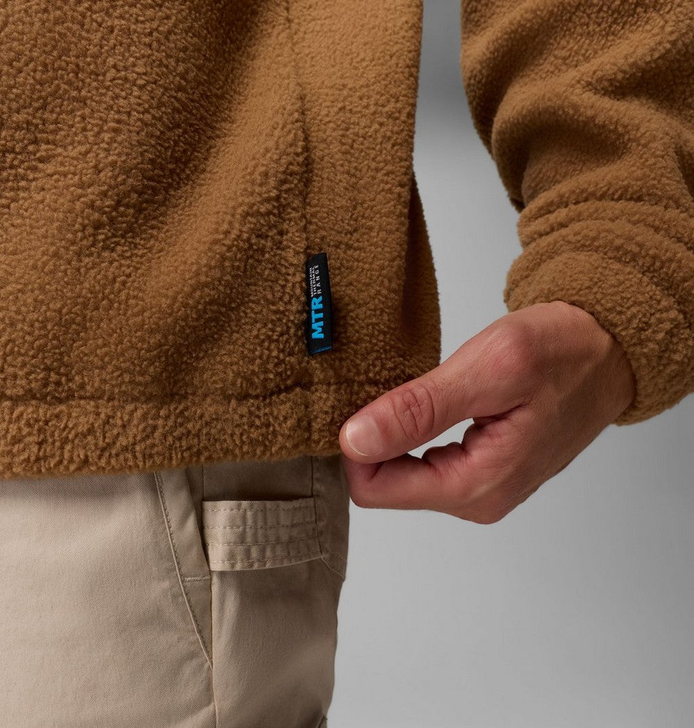 Men's Fleece Half-Zip Pullover - Dark Grey