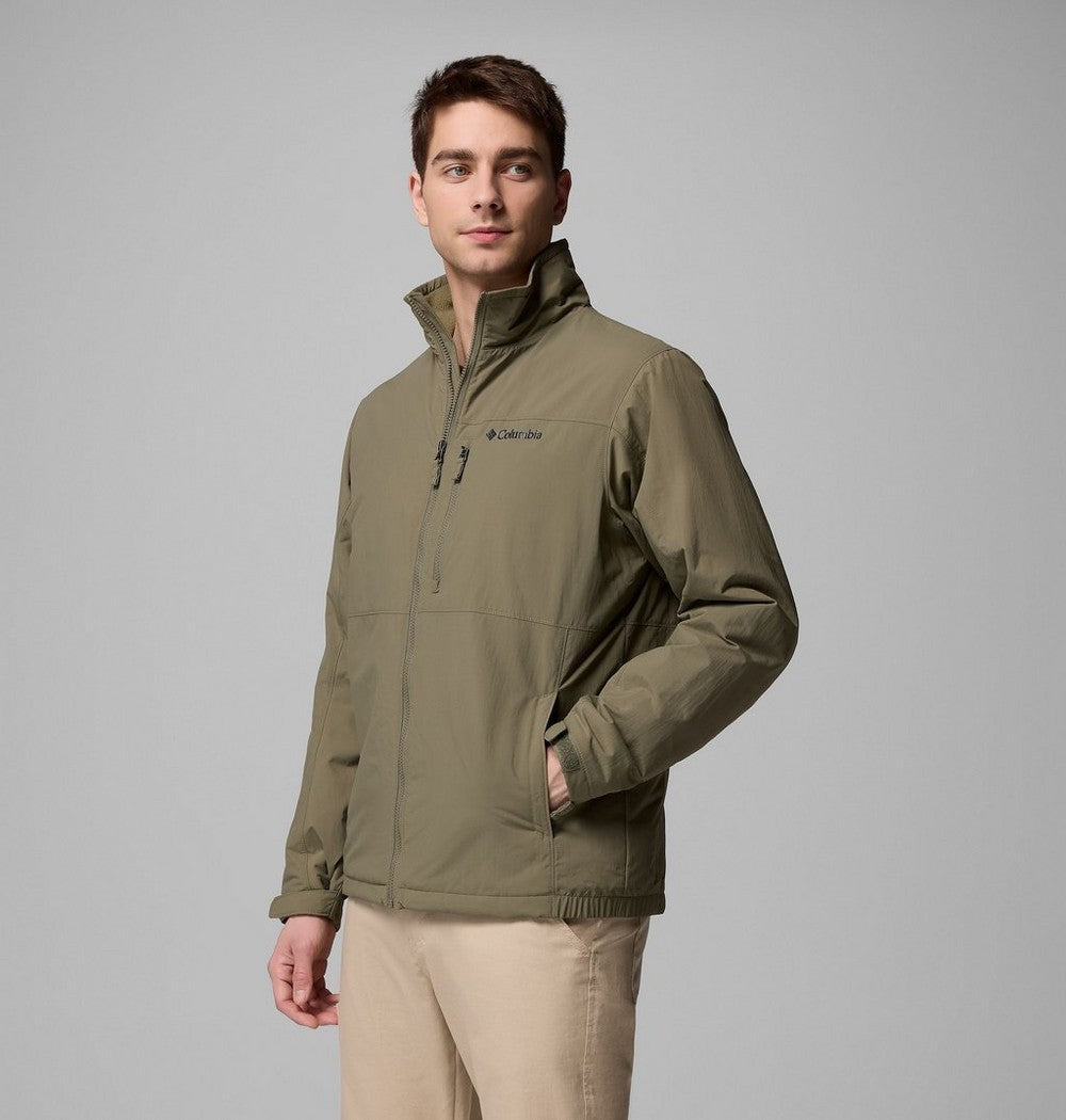 Men's Lightweight Insulated Jacket - Gray