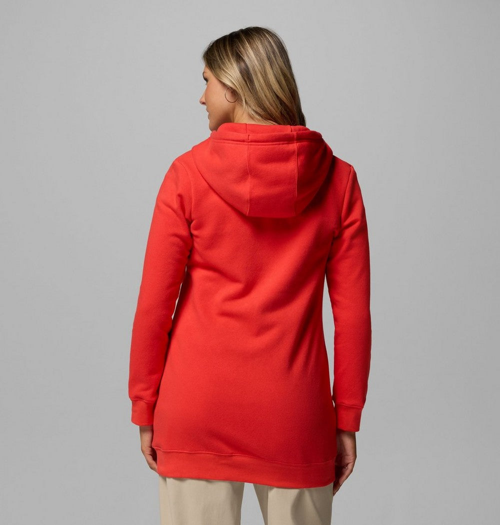 Women's Long Full-Zip Hoodie - Blue