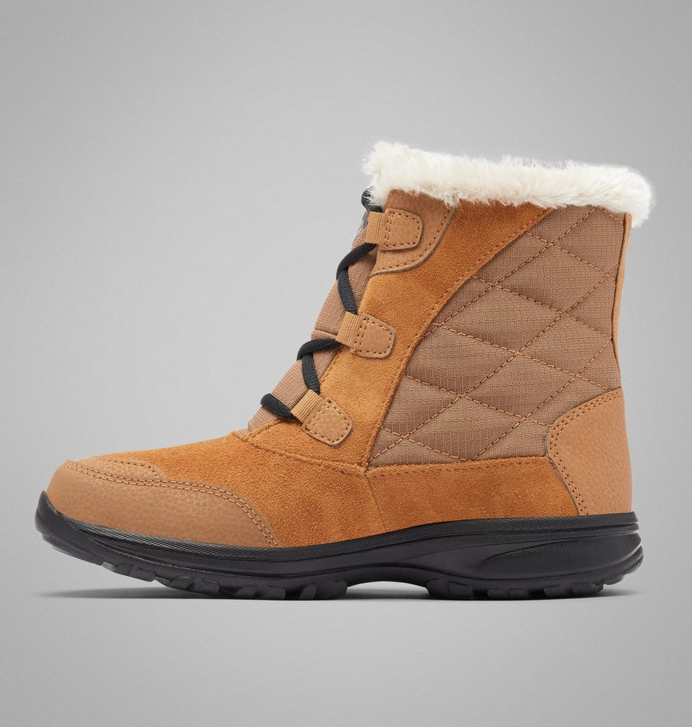Women's Insulated Waterproof Short Boot - Brown